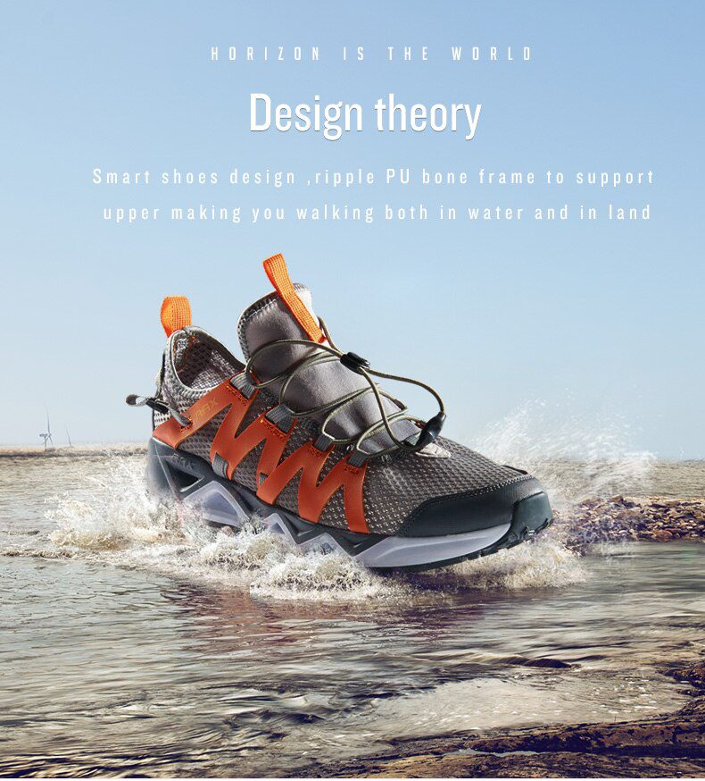 RAX Non-slip Aqua Outdoor Trekking Shoes (Unisex)