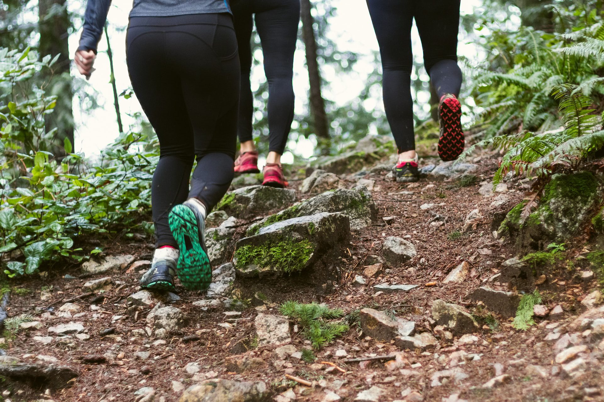 Trail running in hiking clearance boots